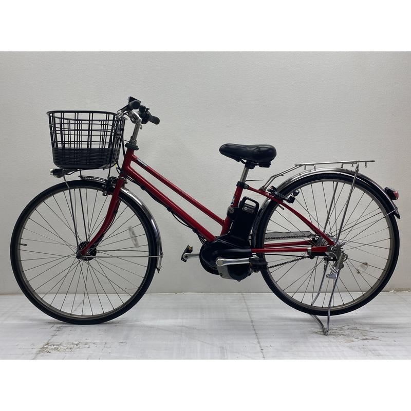 Panasonic 電動自転車 ビビDXシティ27インチ レッドインレッド