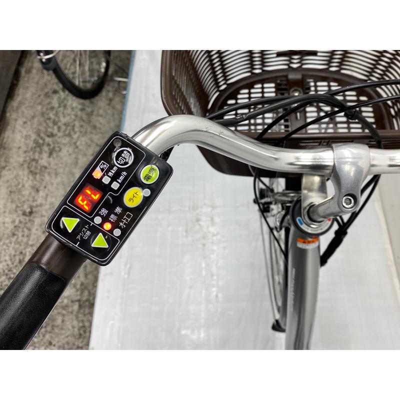 中古】ヤマハ パスナチュラ 色：シルバー 24インチ 8.7Ah バッテリー  