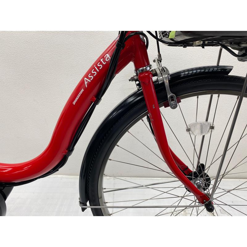 中古電動自転車 1602 超安心の新品バッテリー6.0Ah保証書付 前後