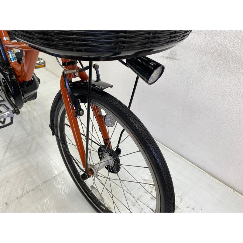 BRIDGESTONE リアルストリームミニ オレンジ8.7AH 20インチ 充電器付属