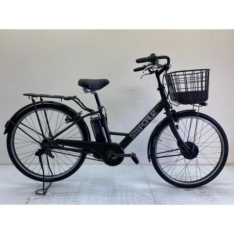 電動アシスト自転車(ブリヂストンSTEPCRUZ) 26インチバッテリー9.6Ah
