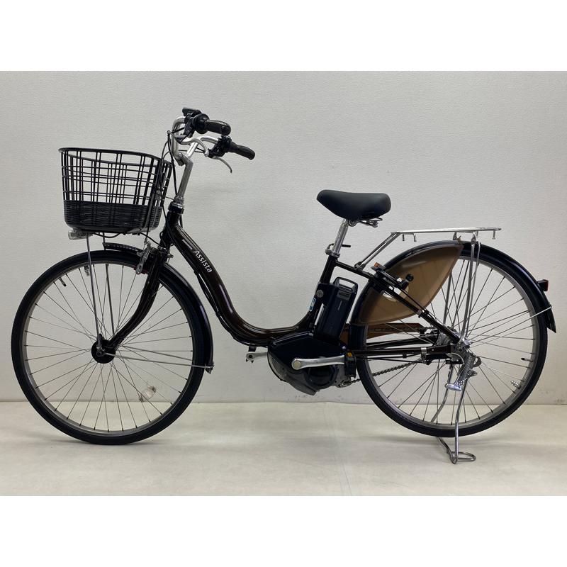 電動アシスト自転車 BRIDGESTONE 8年使用 26インチ ブラウンカラー