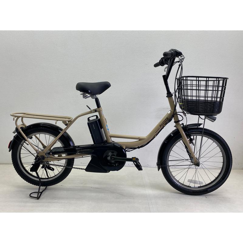 Bridgestone Assista 電動アシスト自転車 ベージュ　中古品 BRIDGESTONE 【電動アシスト自転車 中古】ブリヂストン アシスタ