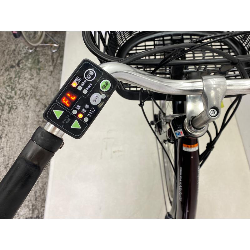中古】ヤマハ パスナチュラ 色：ブラウン 26インチ 6.2Ah バッテリー 