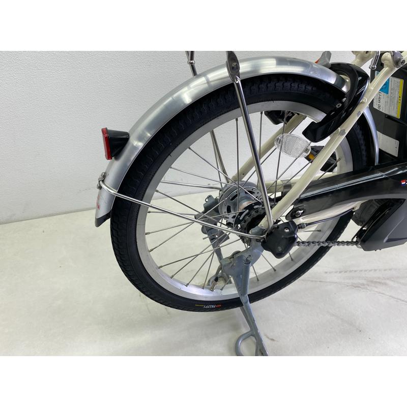 【電動アシスト自転車 中古】ヤマハ パスシオン 色：ホワイト 20インチ 8.7Ah バッテリー 充電器付※西濃運輸支店止め配送商品