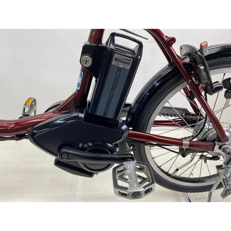 【電動アシスト自転車 中古】ヤマハ パスシティC 色：ブラウン 20インチ 6.2Ah バッテリー 充電器付※西濃運輸支店止め配送商品