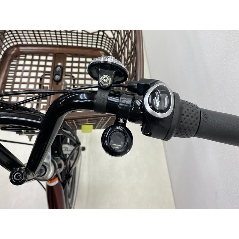 【電動アシスト自転車 中古】ヤマハ パスシティC 色：ブラウン 20インチ 6.2Ah バッテリー 充電器付※西濃運輸支店止め配送商品