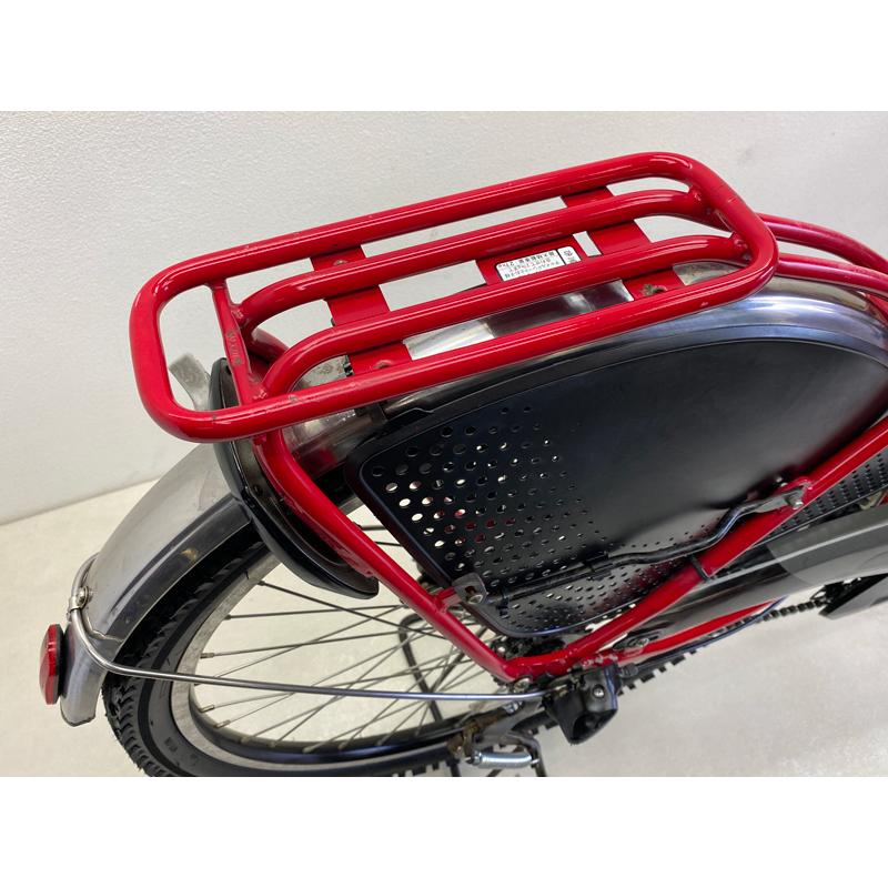 電動アシスト自転車 中古】ブリヂストン ハイディ2 色：レッド 26 