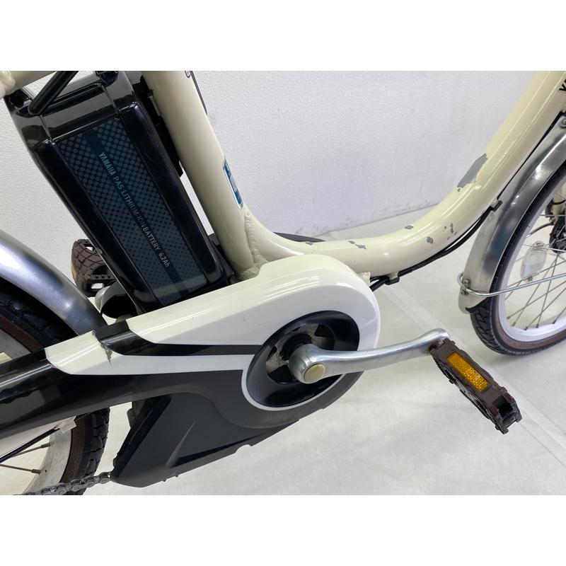 電動アシスト自転車 中古】ヤマハ パスシオン 色：ホワイト 20インチ 