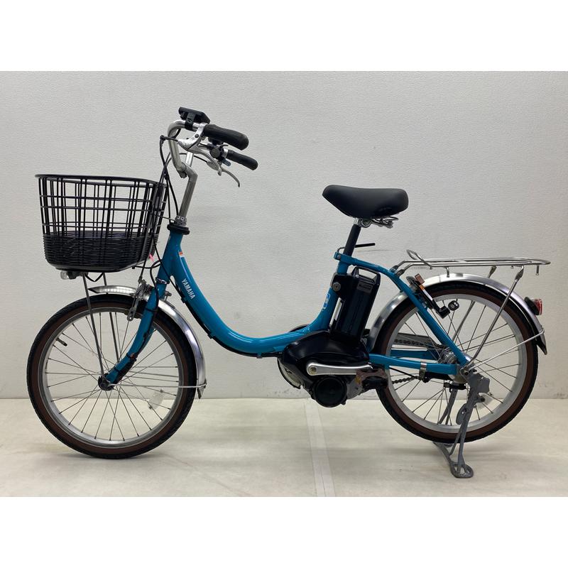 電動アシスト自転車 中古】ヤマハ パスシオン 色：ブルー 20インチ 8.7 