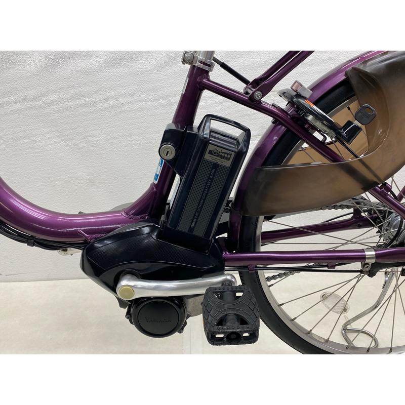 B980★整備済み　中古電動自転車　PASナチュラ　パープル　8.7Aｈバッテリー良好★【26インチ】 YAMAHA（ヤマハ） 【電動アシスト自転車 中古】ヤマハ パスナチュラ 色