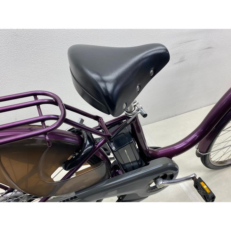 B980★整備済み　中古電動自転車　PASナチュラ　パープル　8.7Aｈバッテリー良好★【26インチ】 YAMAHA（ヤマハ） 【電動アシスト自転車 中古】ヤマハ パスナチュラ 色