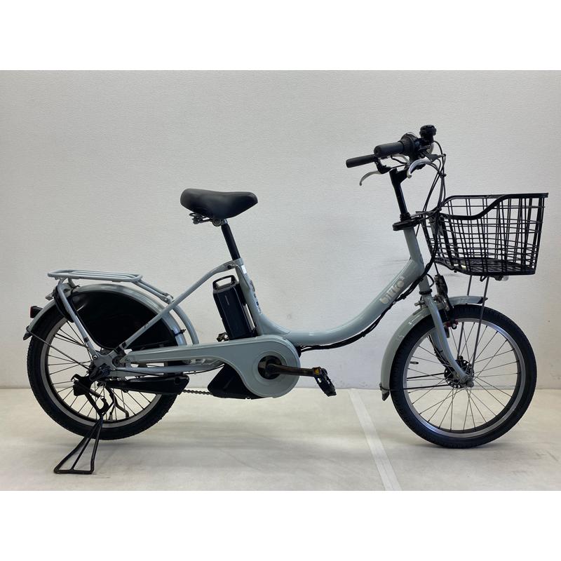 1年保証 送料無料　ブリヂストン　ビッケ2 20インチ　水色　電動アシスト自転車 BRIDGESTONE 【電動アシスト自転車 中古】ブリヂストン ビッケ2