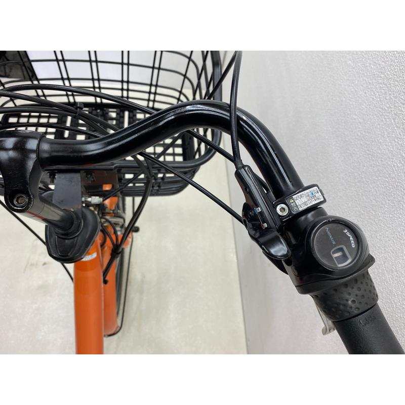 YAMAHA 【電動アシスト自転車 中古】ヤマハ パスバビー 色：オレンジ