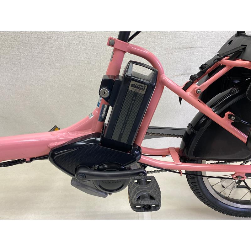タイヤ新品 電動自転車 バッテリー良品 子供乗せ 20インチ ピンク ヤマハ