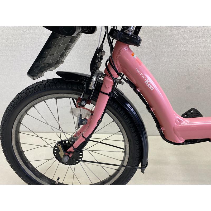 タイヤ新品 電動自転車 バッテリー良品 子供乗せ 20インチ ピンク ヤマハ