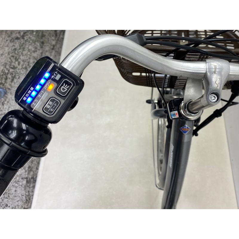 高年式！！　ブリヂストン　フロンティア　26インチ　バッテリー400B 充電器付 BRIDGESTONE 【電動アシスト自転車 中古】ブリヂストン