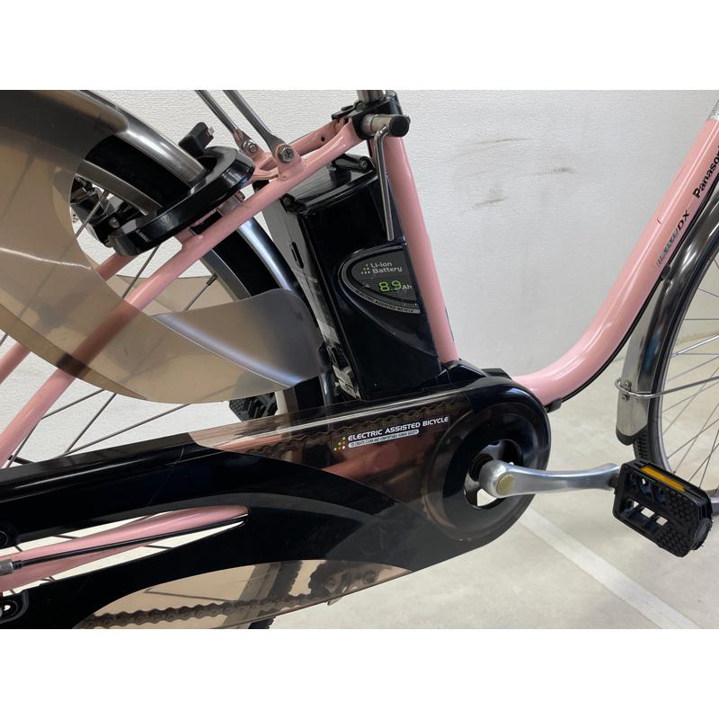 パナソニック　電動アシスト自転車 ピンク 26インチ　バッテリー8.9ah バッテリー・充電器無し】パナソニック ビビ NX ピンク 26インチ