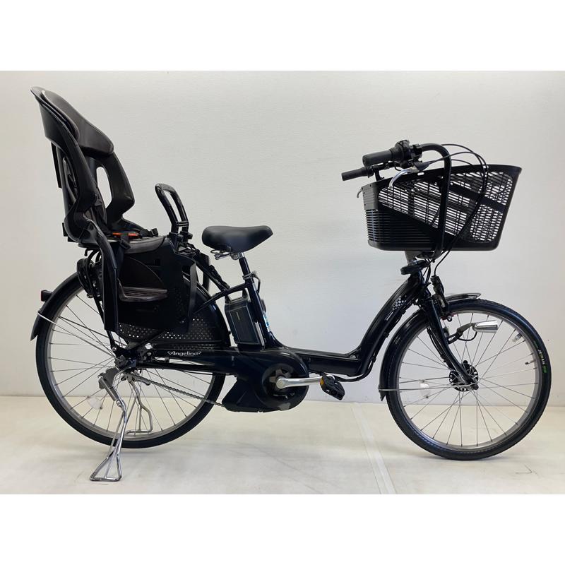 BRIGSTON アンジェリーノ 電動自転車 小柄なママでも安心の低床設計＞ 3人乗り(幼児2人同乗)対応 子