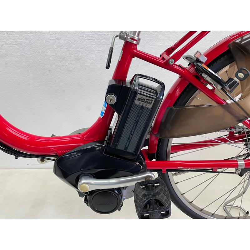 格安‼ 電動自転車 YAMAHA パス ナチュラ 赤 26インチ 8.7Aバッテリー