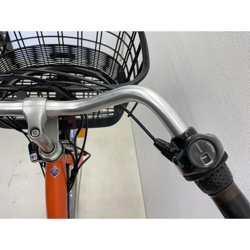 送料無料条件付き　BRIDGESTONE  26インチ　電動アシスト自転車中古車 中古電動自転車 ブリヂストン アシスタ ファイン グリーン 26インチ