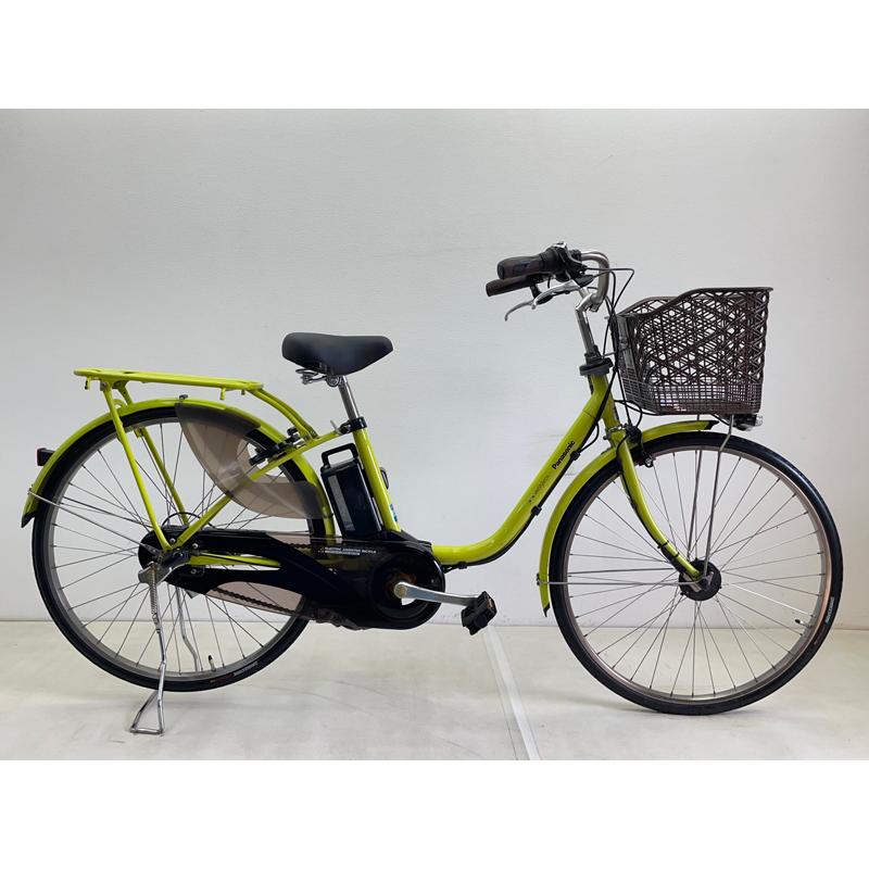 リユース品　Panasonic 電動自転車　ビビDX26インチ　イエロー Panasonic（パナソニック） 【電動アシスト自転車 中古】パナソニック
