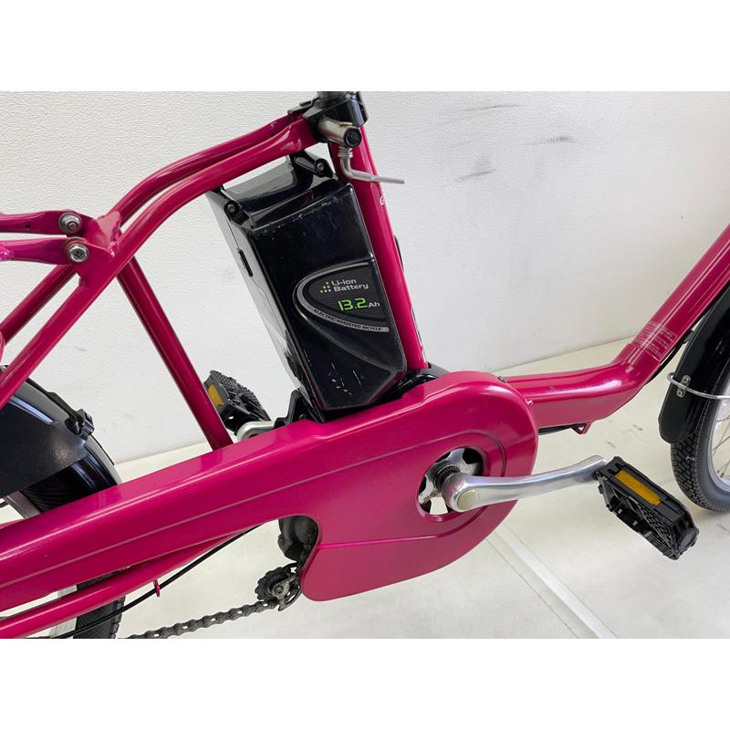 電動アシスト自転車 中古】パナソニック ギュット 色：ピンク 20インチ 