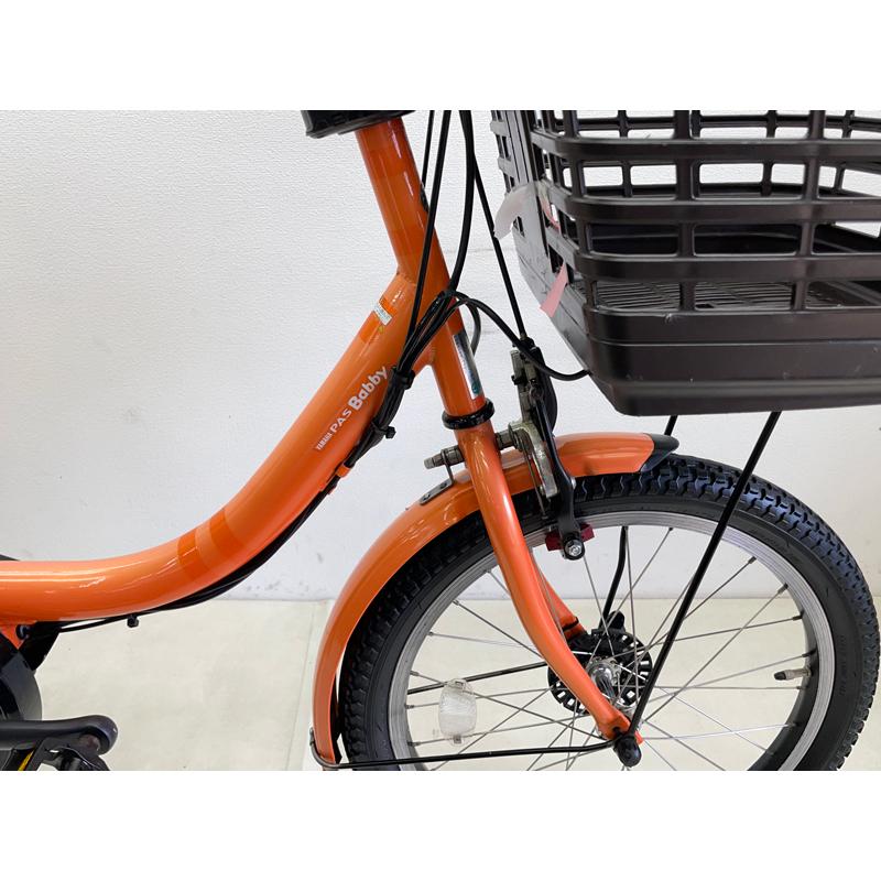 電動アシスト自転車 中古 オレンジ色 YAMAHA（ヤマハ） 【電動アシスト自転車 中古】ヤマハ パスバビー 色