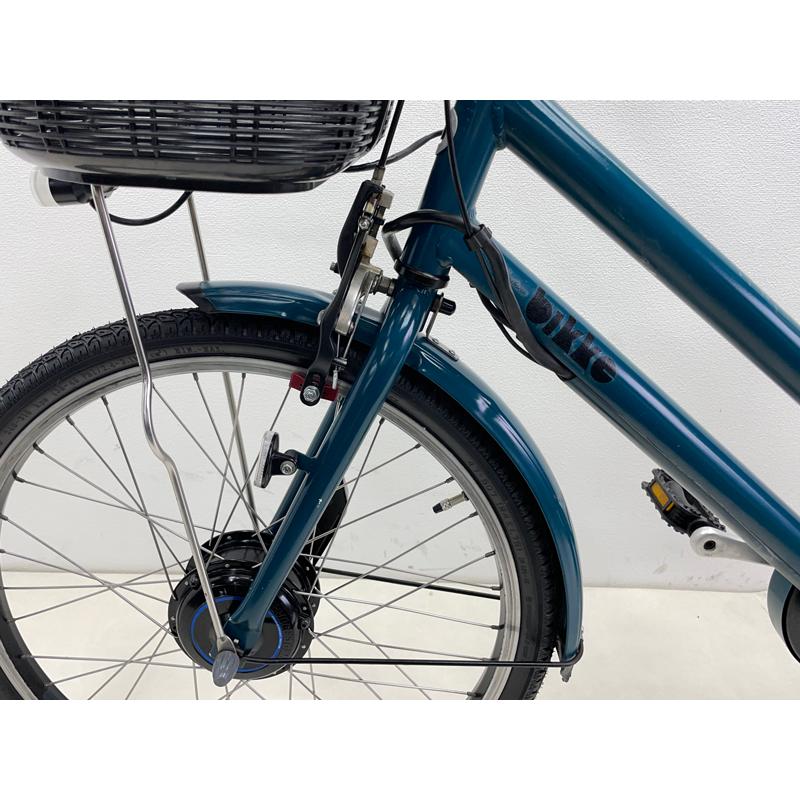 【電動アシスト自転車 中古】ブリヂストン ビッケ 色：ブルー系 24インチ 8.0Ah バッテリー 充電器付※西濃運輸支店止め配送商品 | BRIDGESTONE | 12