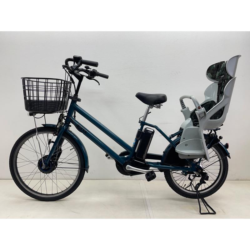 【電動アシスト自転車 中古】ブリヂストン ビッケ 色：ブルー系 24インチ 8.0Ah バッテリー 充電器付※西濃運輸支店止め配送商品 | BRIDGESTONE | 09