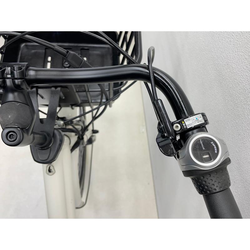 【電動アシスト自転車 中古】ブリヂストン ビッケ 色：ホワイト 24インチ 8.0Ah バッテリー 充電器付※西濃運輸支店止め配送商品 | BRIDGESTONE | 14