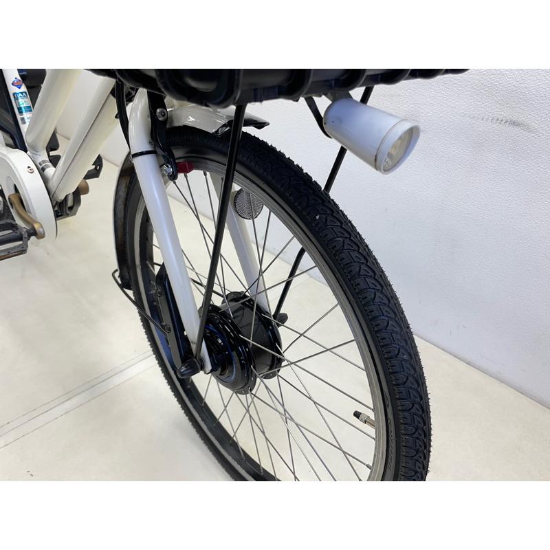 【電動アシスト自転車 中古】ブリヂストン ビッケ 色：ホワイト 24インチ 8.0Ah バッテリー 充電器付※西濃運輸支店止め配送商品 | BRIDGESTONE | 02