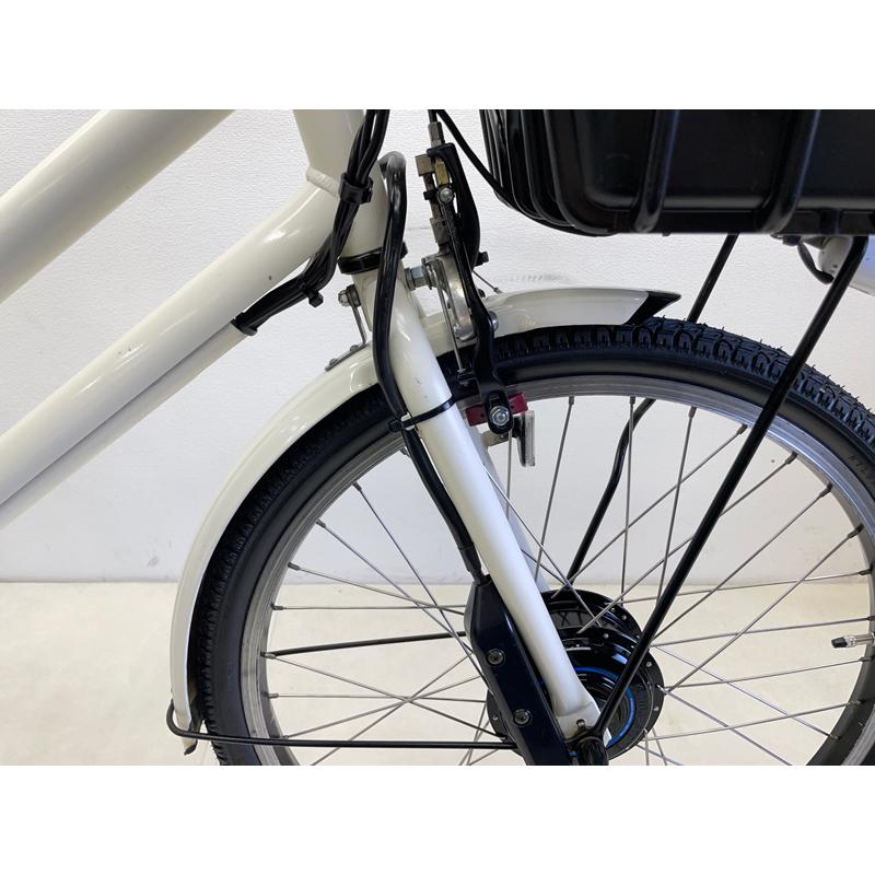 【電動アシスト自転車 中古】ブリヂストン ビッケ 色：ホワイト 24インチ 8.0Ah バッテリー 充電器付※西濃運輸支店止め配送商品 | BRIDGESTONE | 04
