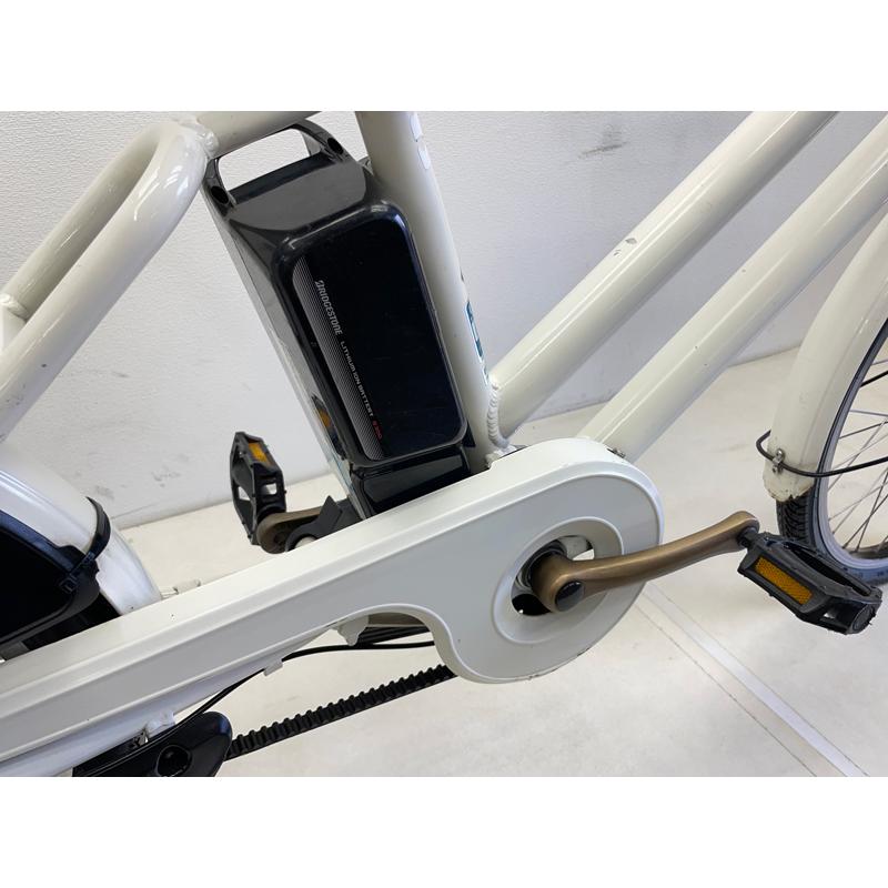 【電動アシスト自転車 中古】ブリヂストン ビッケ 色：ホワイト 24インチ 8.0Ah バッテリー 充電器付※西濃運輸支店止め配送商品 | BRIDGESTONE | 05
