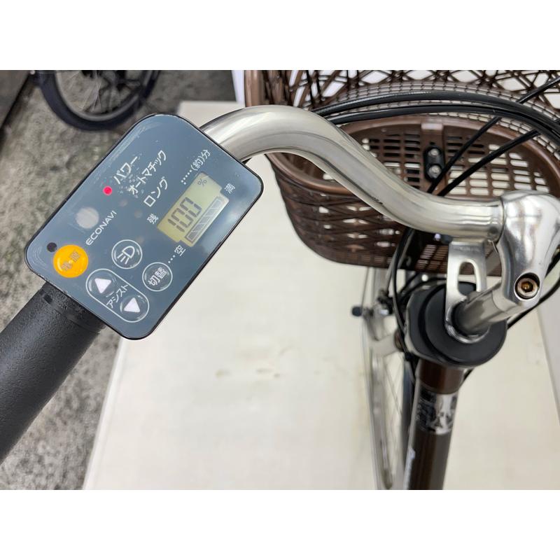 電動アシスト自転車 ブラウン 実動　中古 Panasonic（パナソニック） 【電動アシスト自転車 中古】パナソニック
