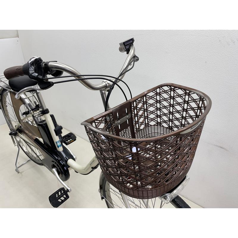 【電動アシスト自転車 中古】パナソニック ビビSX 色：ホワイト 26インチ 6.6Ah バッテリー 充電器付※西濃運輸支店止め配送商品の画像