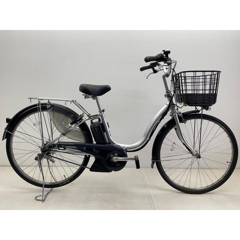 送料無料　ヤマハ　パスナチュラ　26インチ　銀色　電動アシスト自転車 1年保証 YAMAHA（ヤマハ） 色 パスナチュラ 中古】ヤマハ 【電動アシスト自転車 自転車本体