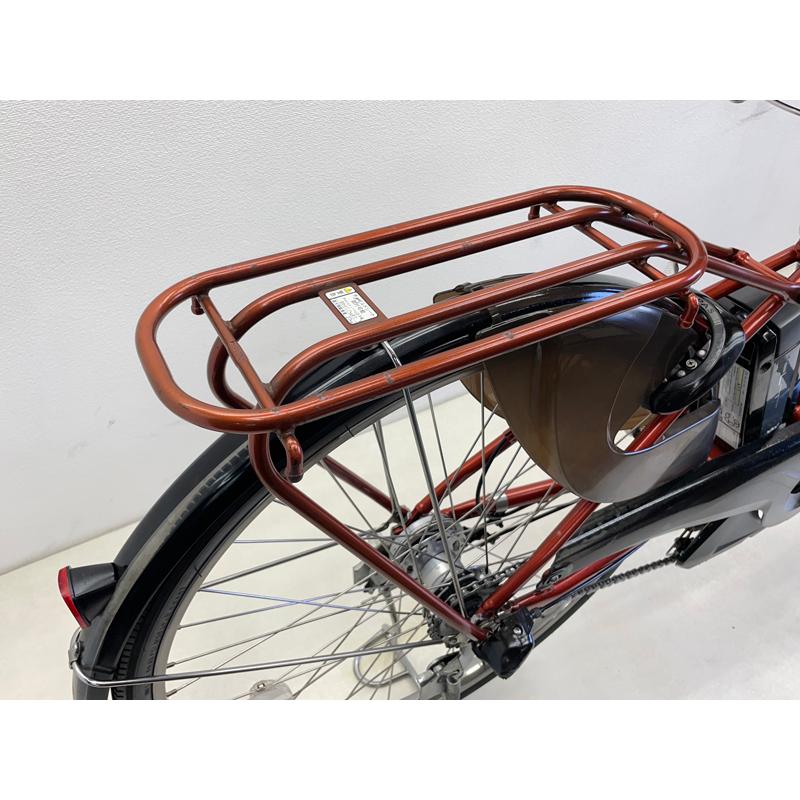 Ｄ60　★整備済み　中古電動自転車★ヤマハ　パスナチュラ【26インチ　　ブラウン　バッテリー新品8.9Ah】 YAMAHA（ヤマハ） 【電動アシスト自転車 中古】ヤマハ パスナチュラ 色