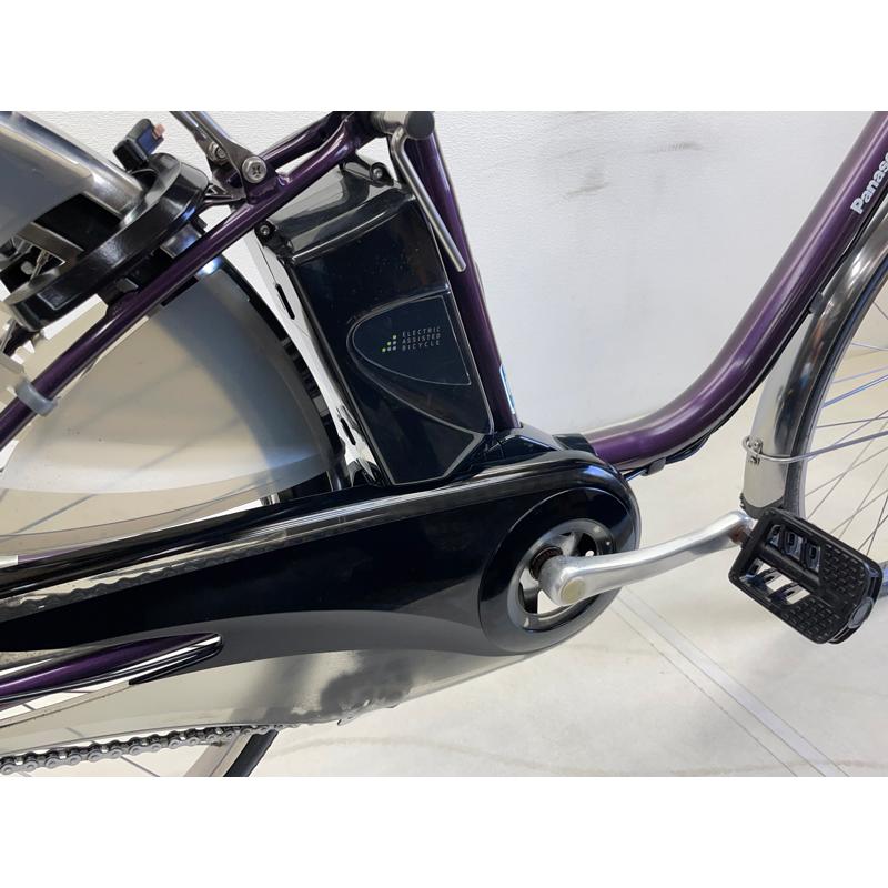 パナソニック新機種電動アシスト自転車viviDX26インチパープルボディー Panasonic（パナソニック） 【電動アシスト自転車 中古】パナソニック