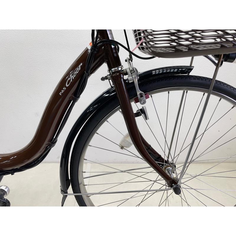 ヤマハ電動アシスト自転車26インチ バッテリー大容量12.3Ahブラウン YAMAHA（ヤマハ） 【電動アシスト自転車 中古】ヤマハ パスチア 色