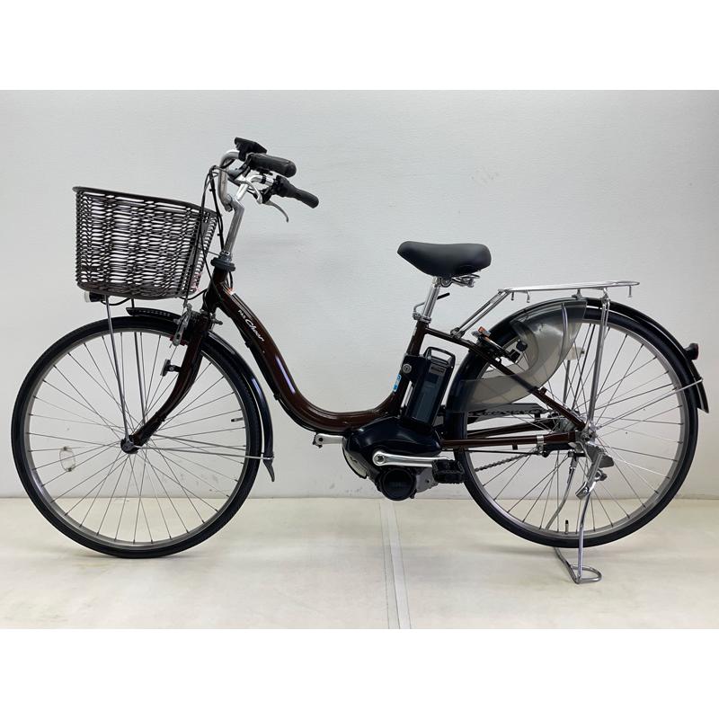 ヤマハ電動アシスト自転車26インチ バッテリー大容量12.3Ahブラウン YAMAHA（ヤマハ） 【電動アシスト自転車 中古】ヤマハ パスチア 色