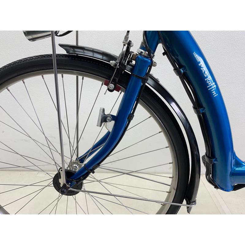 ヤマハ電動アシスト自転車24インチ バッテリー12.3Ahブルー YAMAHA（ヤマハ） 【電動アシスト自転車 中古】ヤマハ パスラフィーニ