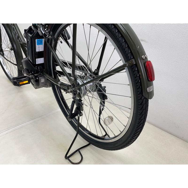 【電動アシスト自転車 中古】ブリヂストン ステップクルーズ 色：カーキ 26インチ 12.3Ah バッテリー 充電器付※西濃運輸支店止め配送商品_10