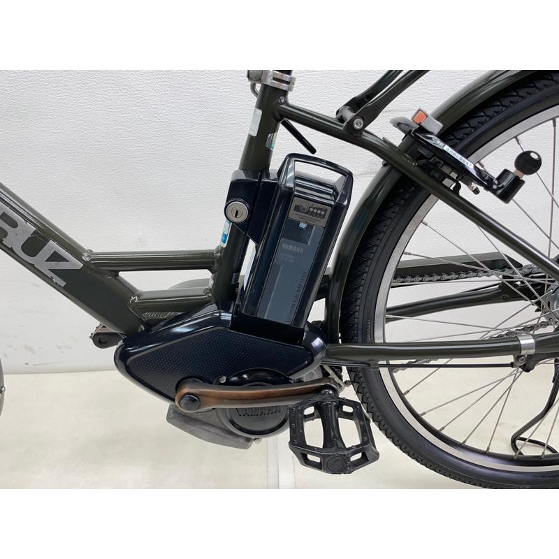 【電動アシスト自転車 中古】ブリヂストン ステップクルーズ 色：カーキ 26インチ 12.3Ah バッテリー 充電器付※西濃運輸支店止め配送商品_11