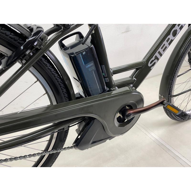 【電動アシスト自転車 中古】ブリヂストン ステップクルーズ 色：カーキ 26インチ 12.3Ah バッテリー 充電器付※西濃運輸支店止め配送商品_5