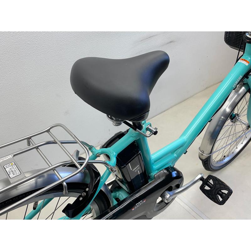 ヤマハ電動アシスト自転車24インチ バッテリー12.3Ahブルー YAMAHA（ヤマハ） 【電動アシスト自転車 中古】ヤマハ パスシオン 色