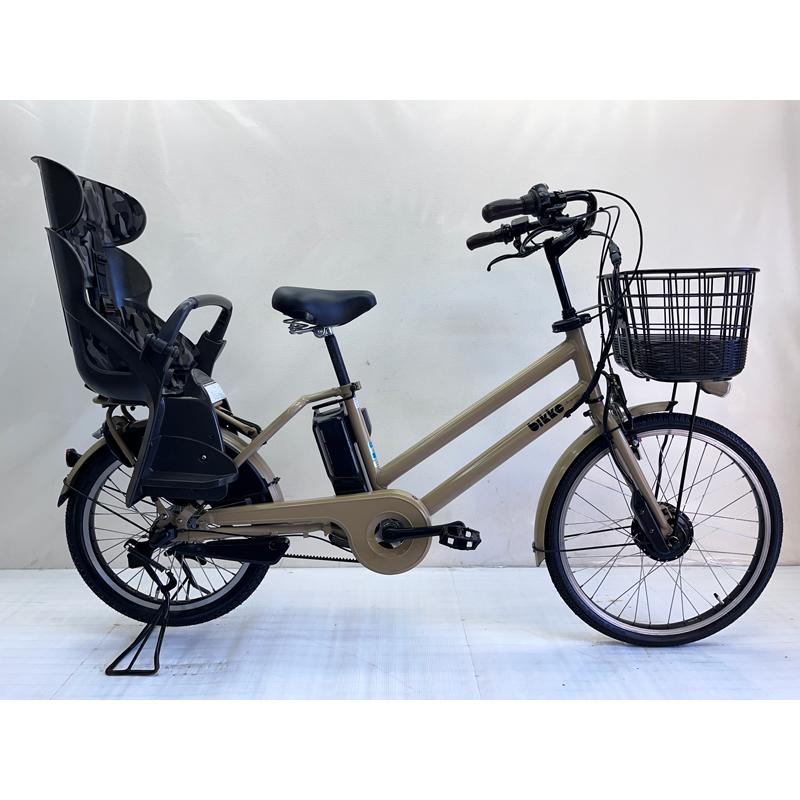 中古】ブリヂストン ビッケ 色：ベージュ 24インチ 8.0Ah バッテリー 