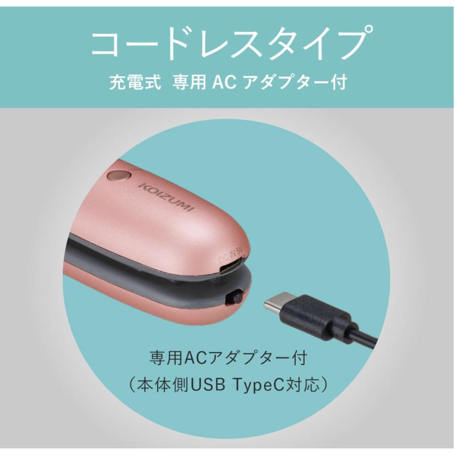 KOIZUMI（コイズミ） コードレスアイロン ピンク KHS-8640/P