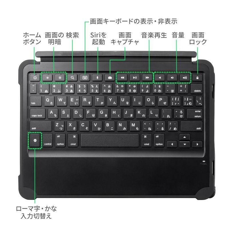 3個セット サンワサプライ 10.9インチ iPad(第10世代)専用ケース付きキーボード タイプCケーブル接続 英語配列78キ… 15倍ポイント｜techno-house｜04