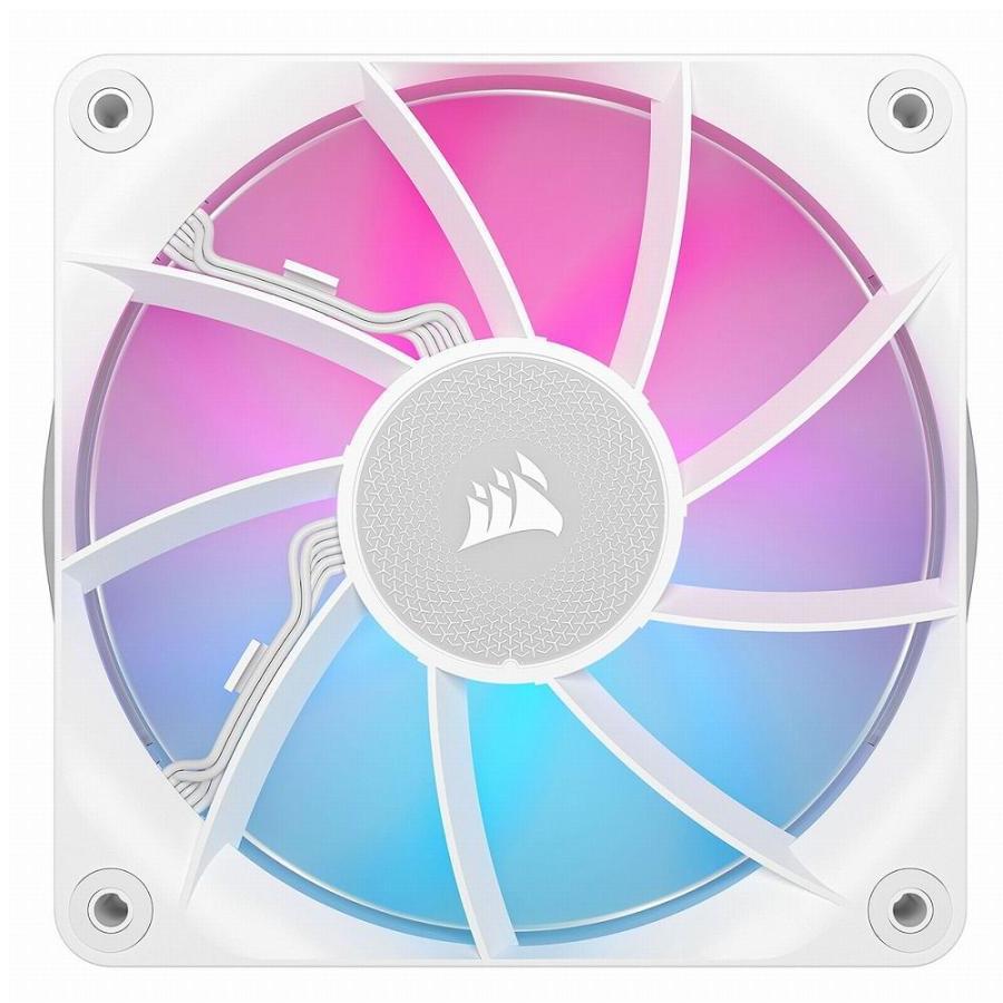 発売開始 5個セット CORSAIR(コルセア) PWMファン iCUE LINK RX120 RGB White Single Fan(… 15倍ポイント